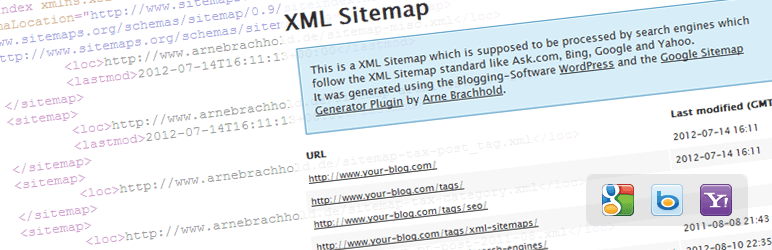 Google XML Sitemaps eklentisi