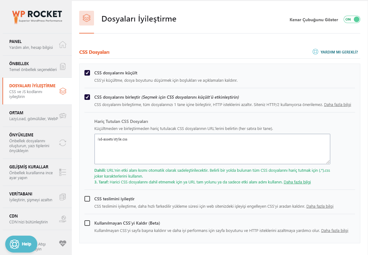 wp-rocket-dosyalari-iyilestirme